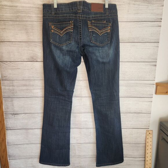 Jolt juniors size 11 dark wash bootcut denim jeans - Picture 8 of 11